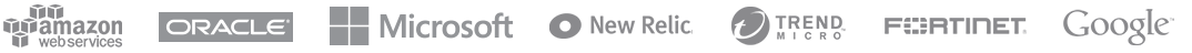 Parceiros IPsense - Amazon, NewRelic, TrendMicro, Google, Fortinet
